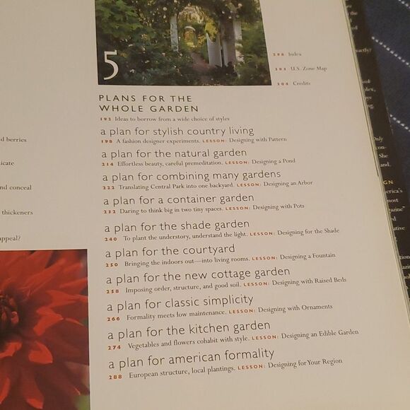 The Garden Design Book 1997 HC 1st Edition - Cottagecore - Picture 9 of 12